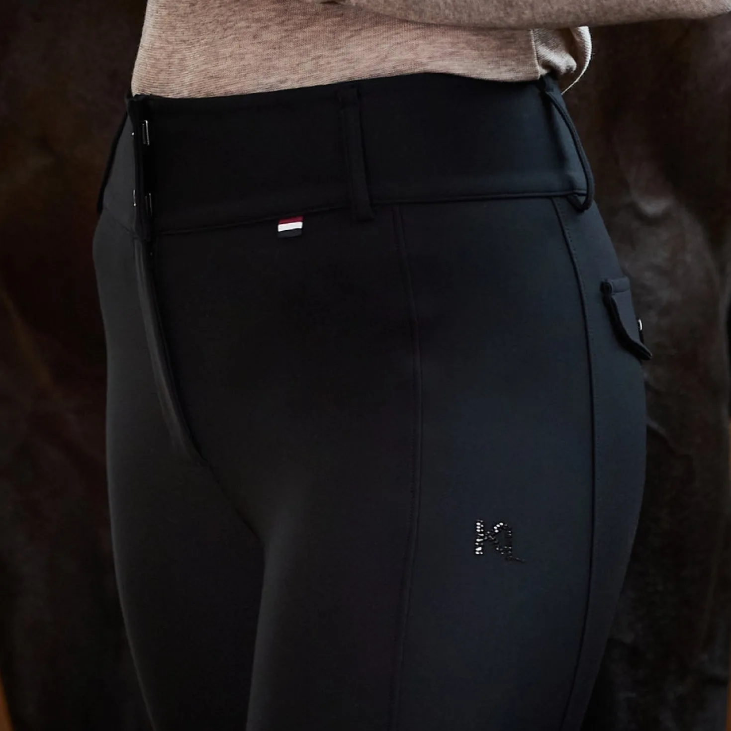 Kingsland Rijbroek KLKatty Full Grip Navy
