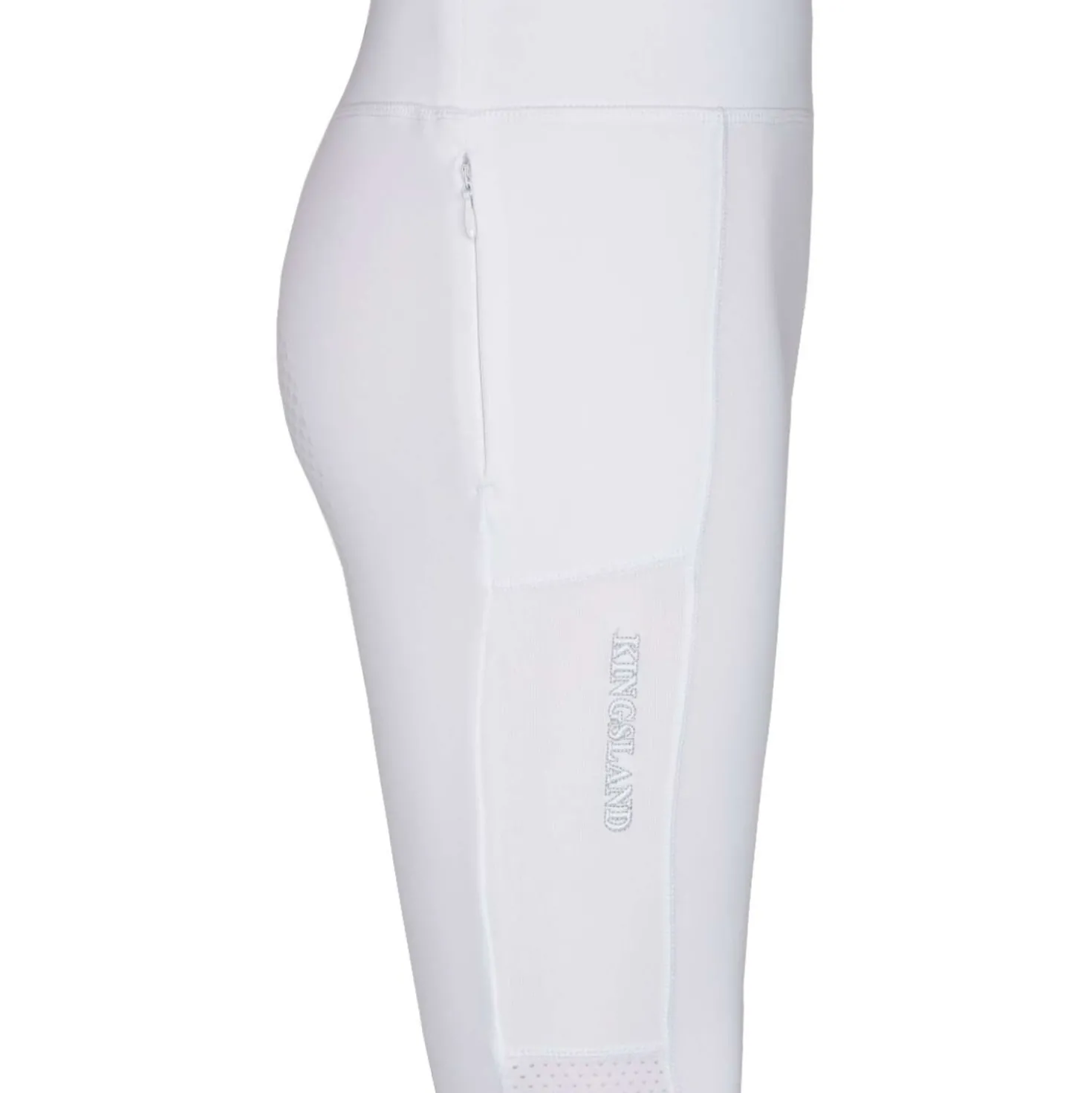 Kingsland Rijlegging Kemmie F-Tec2 Full-Grip Meiden Wit