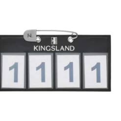 Kingsland Startnummer Classic 4 cijfers Zwart