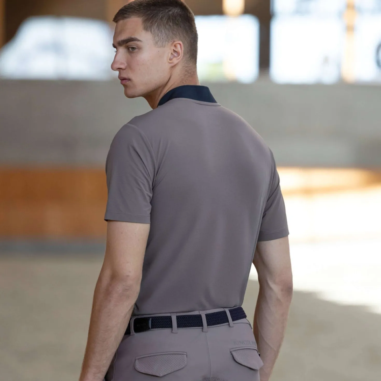 Kingsland Training Shirt KLLiam Heren Brown Iron