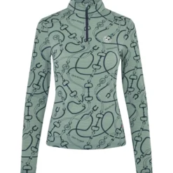 Kingsland Training Shirt KLLarissa Green Agave