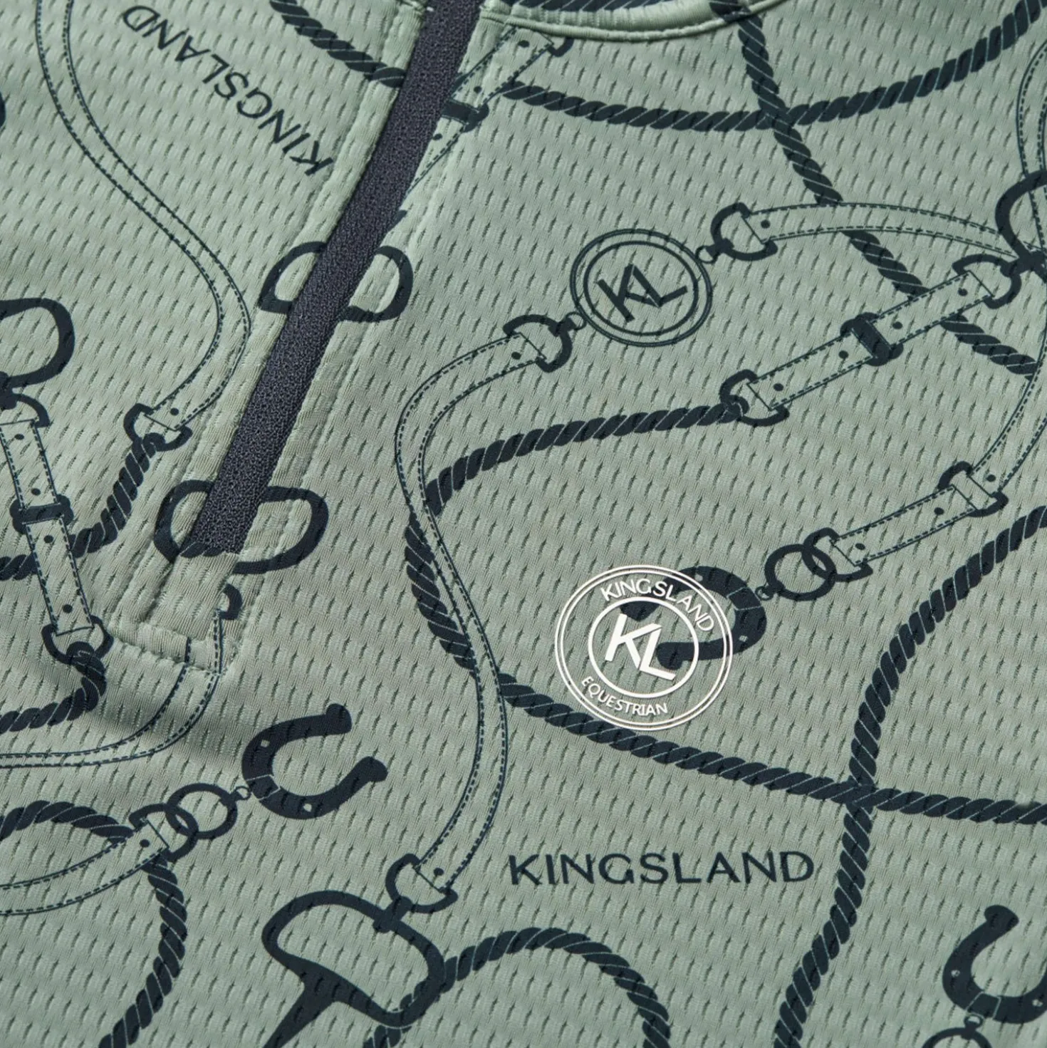 Kingsland Training Shirt KLLarissa Green Agave