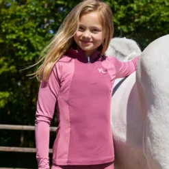 Kingsland Training Shirt KLLinda Junior Heather Rose