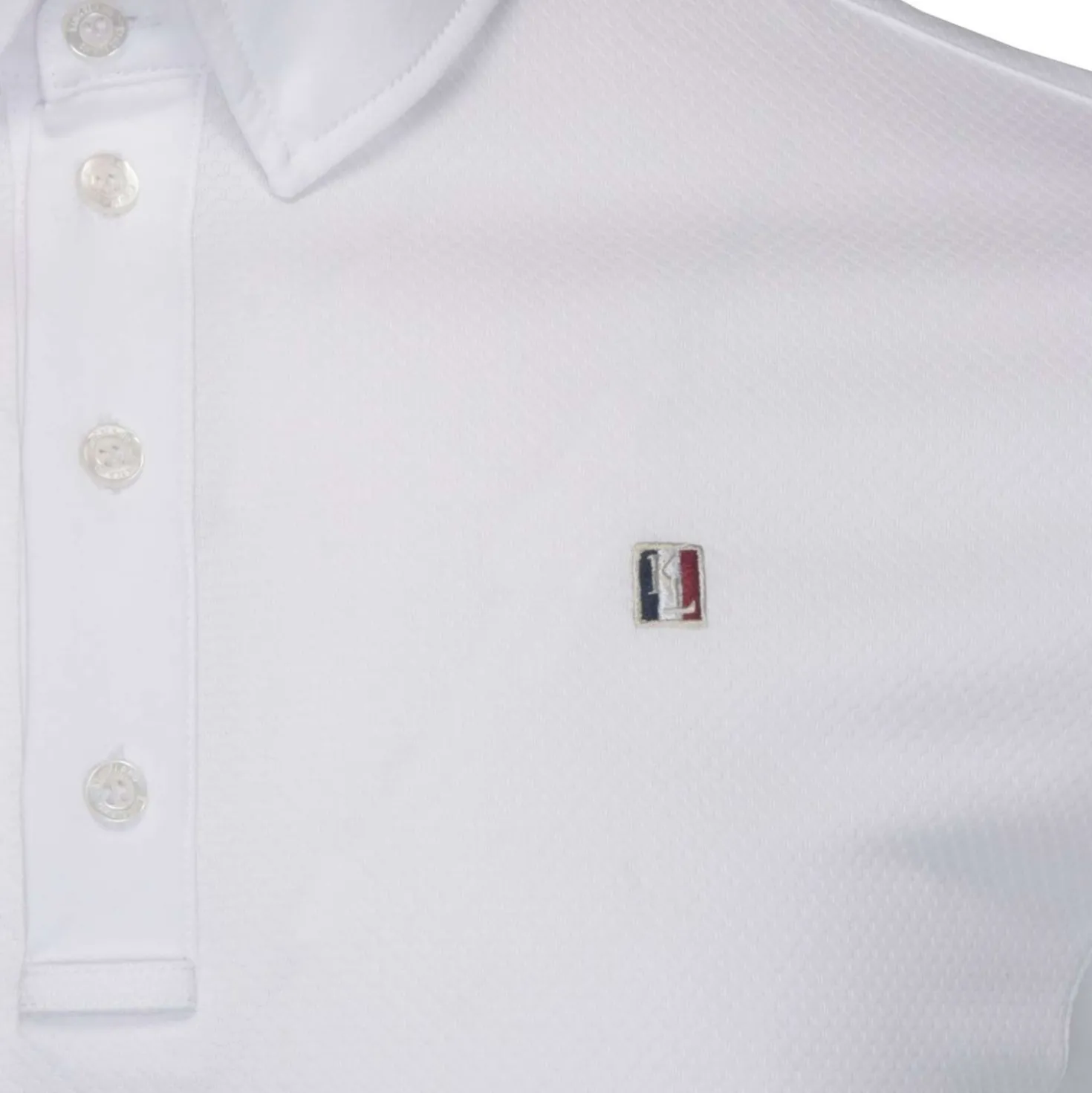 Kingsland Wedstrijdshirt Classic Korte Mouw Heren Wit