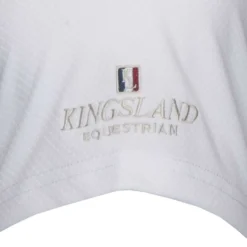 Kingsland Wedstrijdshirt Classic Korte Mouw Heren Wit
