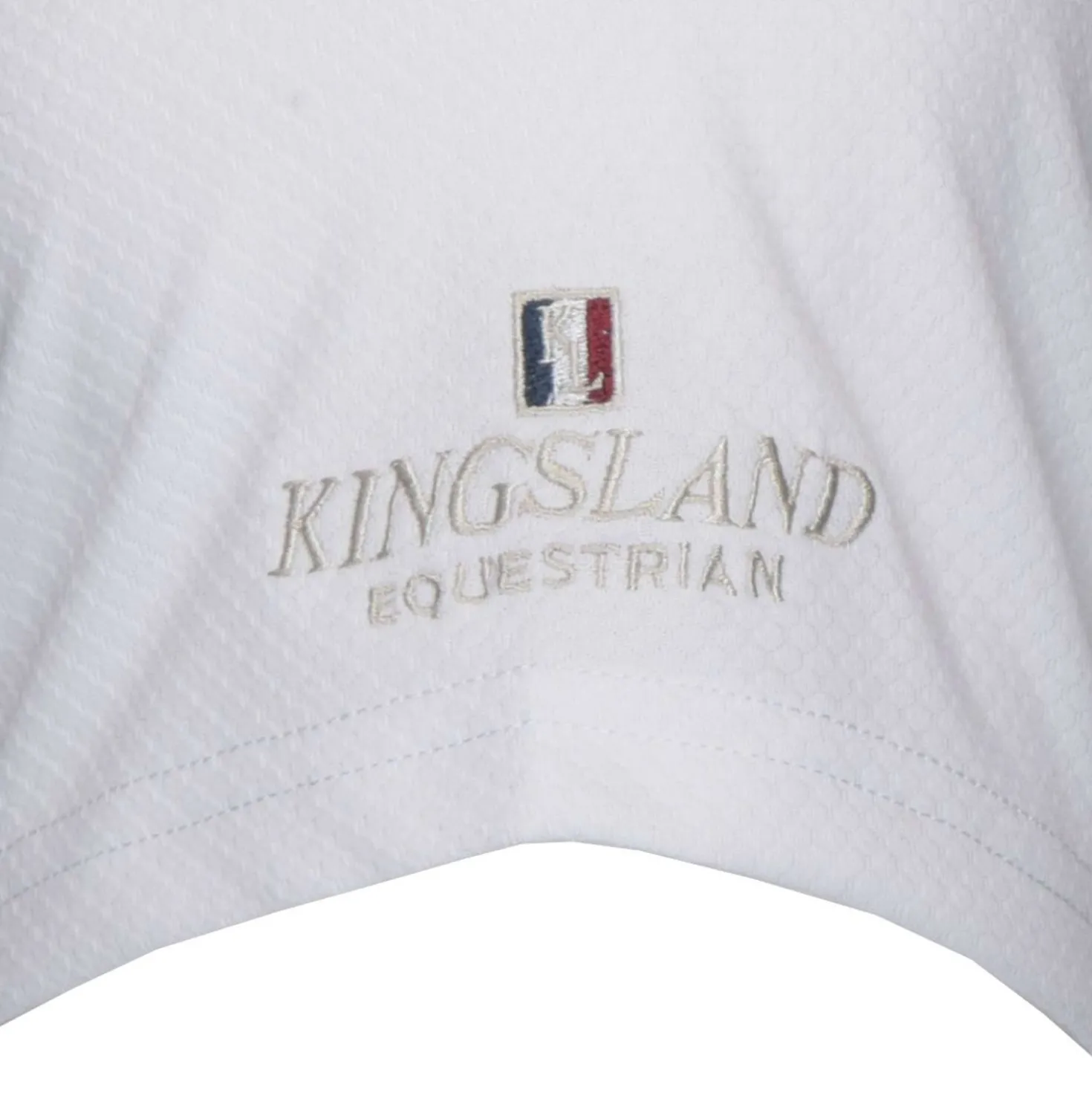 Kingsland Wedstrijdshirt Classic Korte Mouw Heren Wit