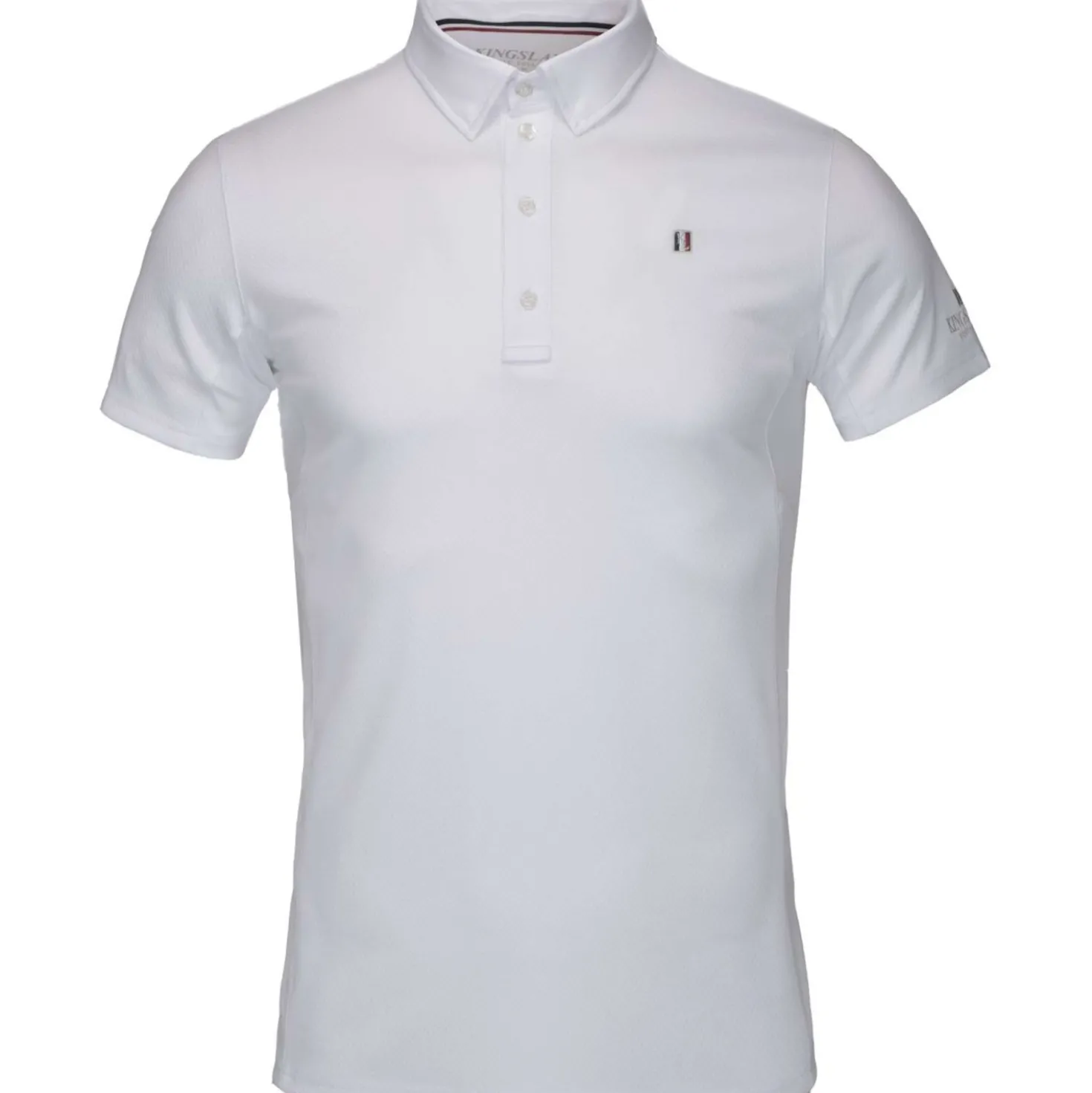 Kingsland Wedstrijdshirt Classic Korte Mouw Heren Wit