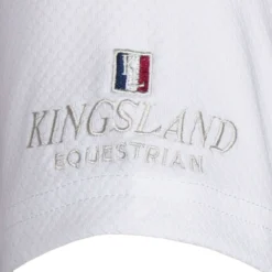 Kingsland Wedstrijdshirt Classic Korte Mouw Jongens Wit