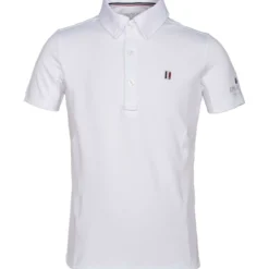 Kingsland Wedstrijdshirt Classic Korte Mouw Jongens Wit