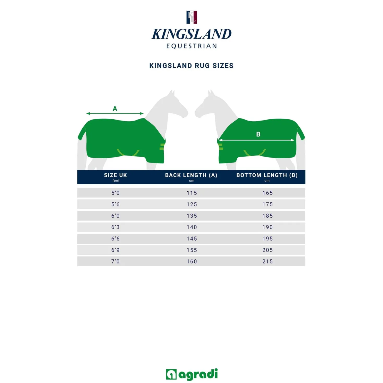 Kingsland Winterdeken KLMindy Navy