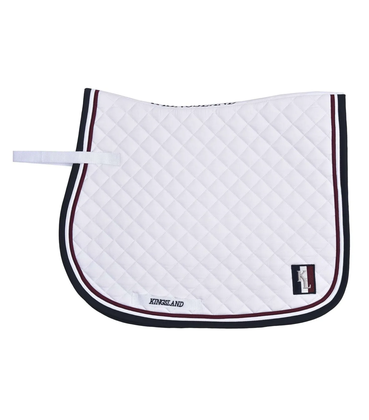Kingsland Zadeldekje Classic Springen Wit