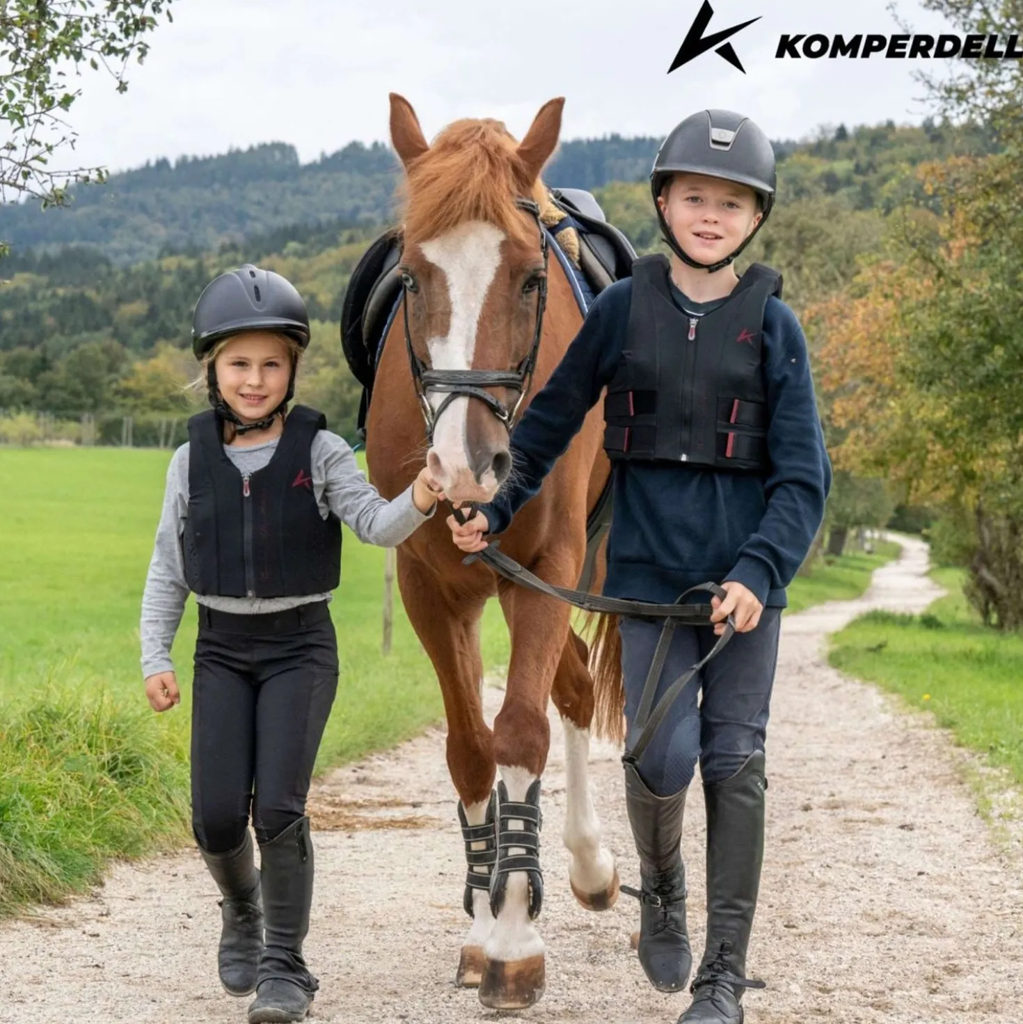 Komperdell Bodyprotector Ultra Vario Junior Zwart
