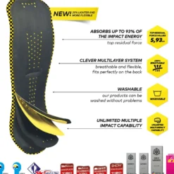 Komperdell Rugprotector FlexFit Pro Junior Zwart/Roze
