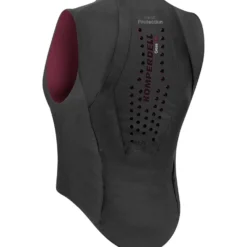 Komperdell Rugprotector Flexfit Slim Zwart/Bordeaux