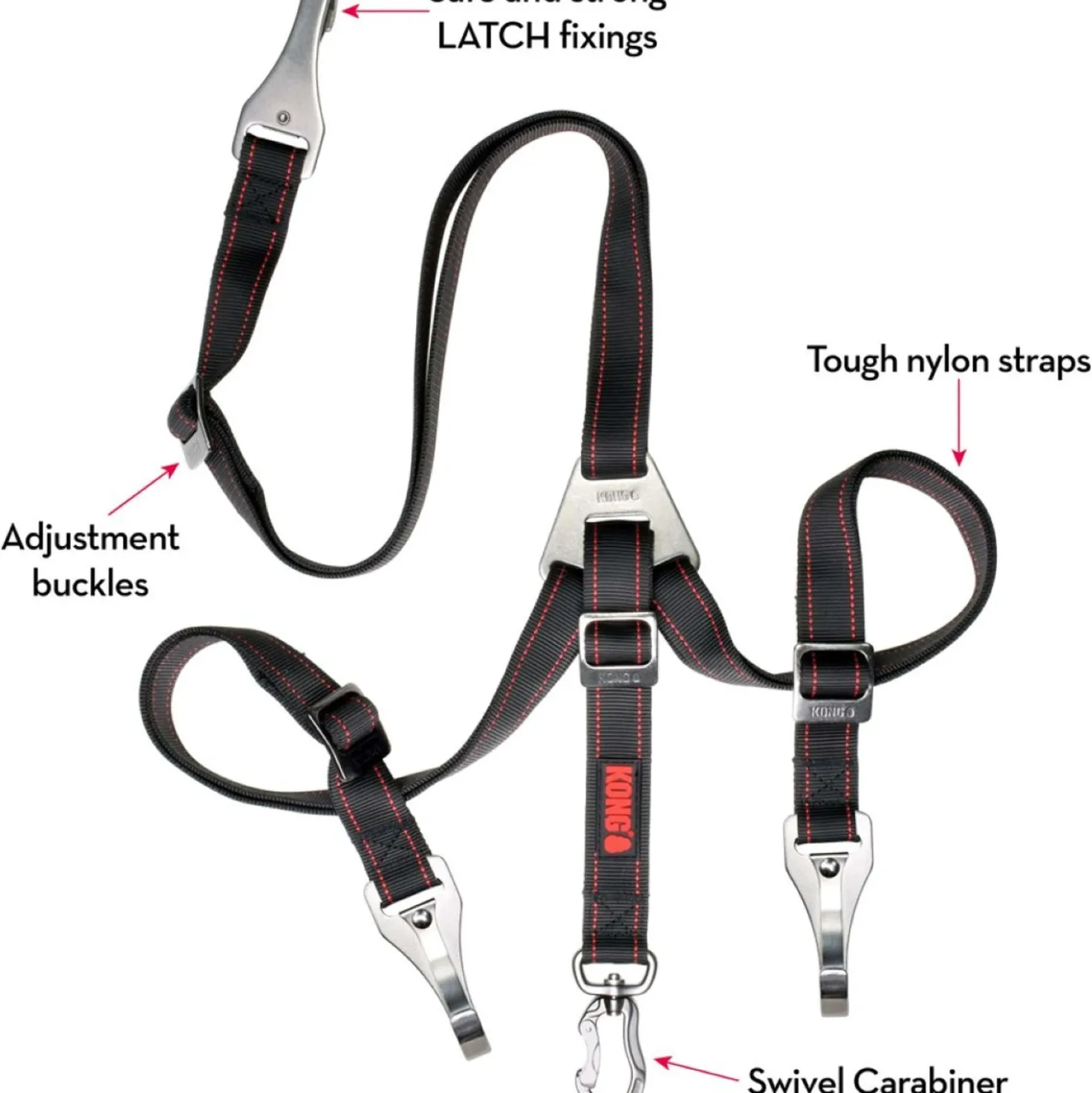 KONG Autogordel Ultimate Safety Tether