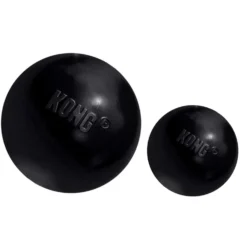 KONG X-treme Rubber Bal Zwart