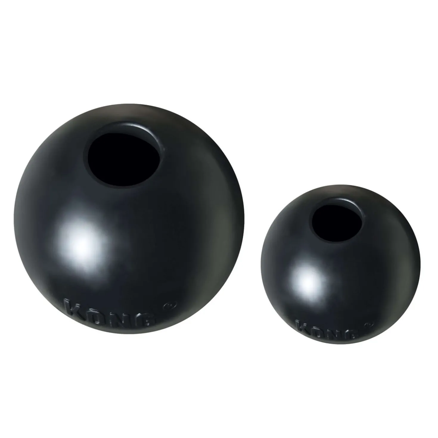 KONG X-treme Rubber Bal Zwart