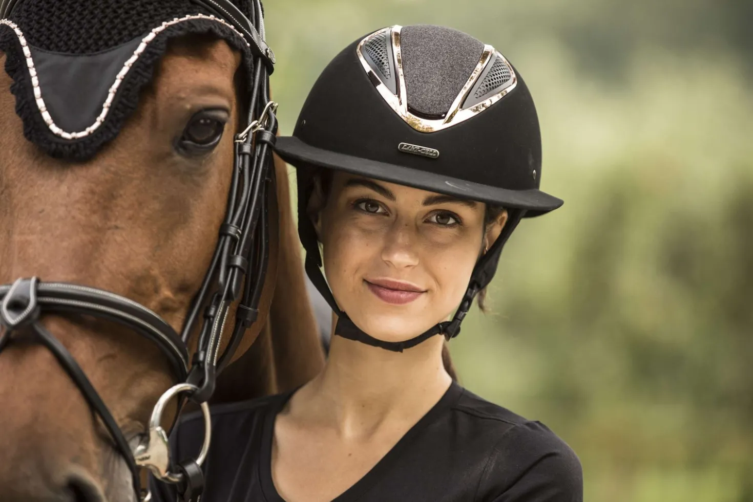 Lami-Cell Cap Artemis Zwart/Champagne