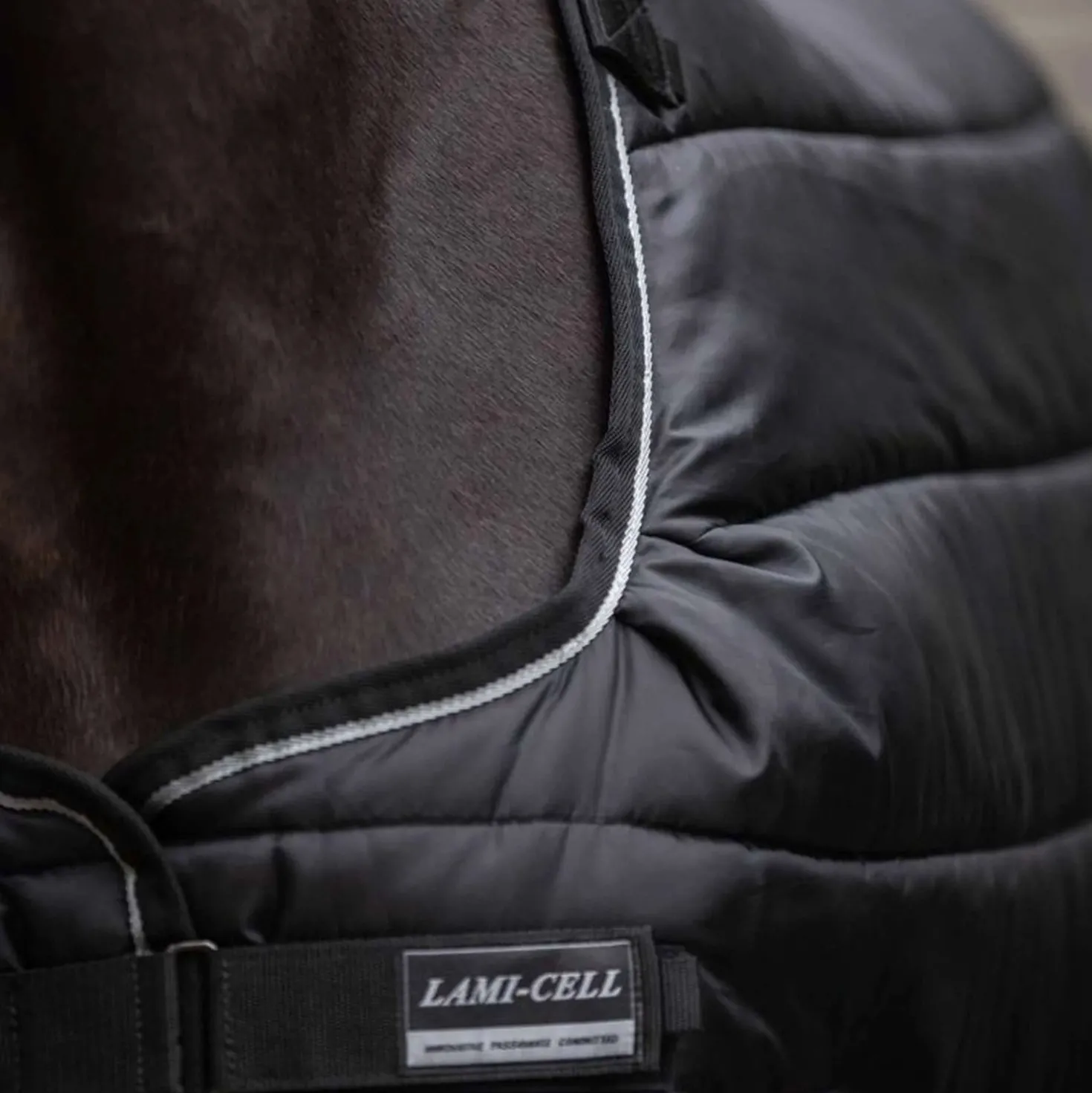 Lami-Cell Onderdeken 200g Zwart