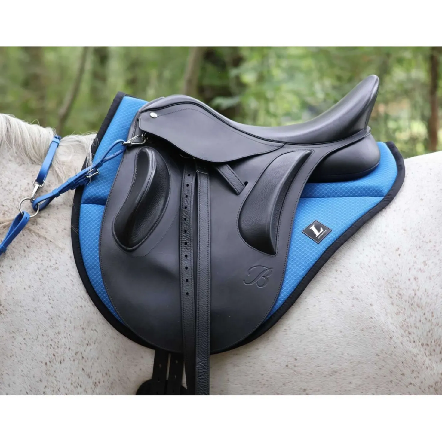 Lami-Cell Zadeldekje Endurance Mesh Blauw
