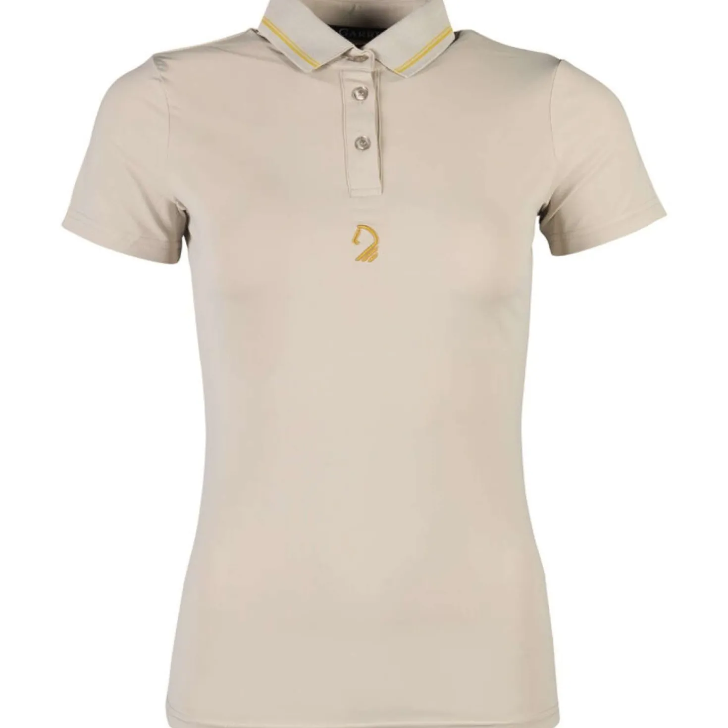 Lauria Garrelli Poloshirt Limone Grijs/Beige