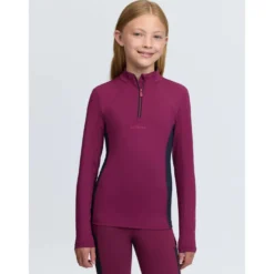 LeMieux Baselayer Classique Kids Blackberry