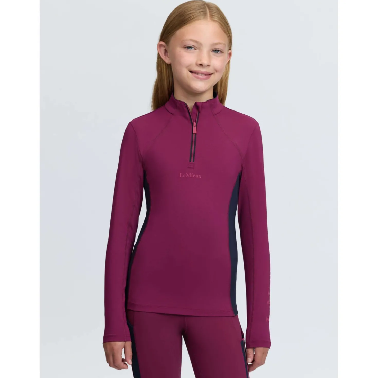 LeMieux Baselayer Classique Kids Blackberry