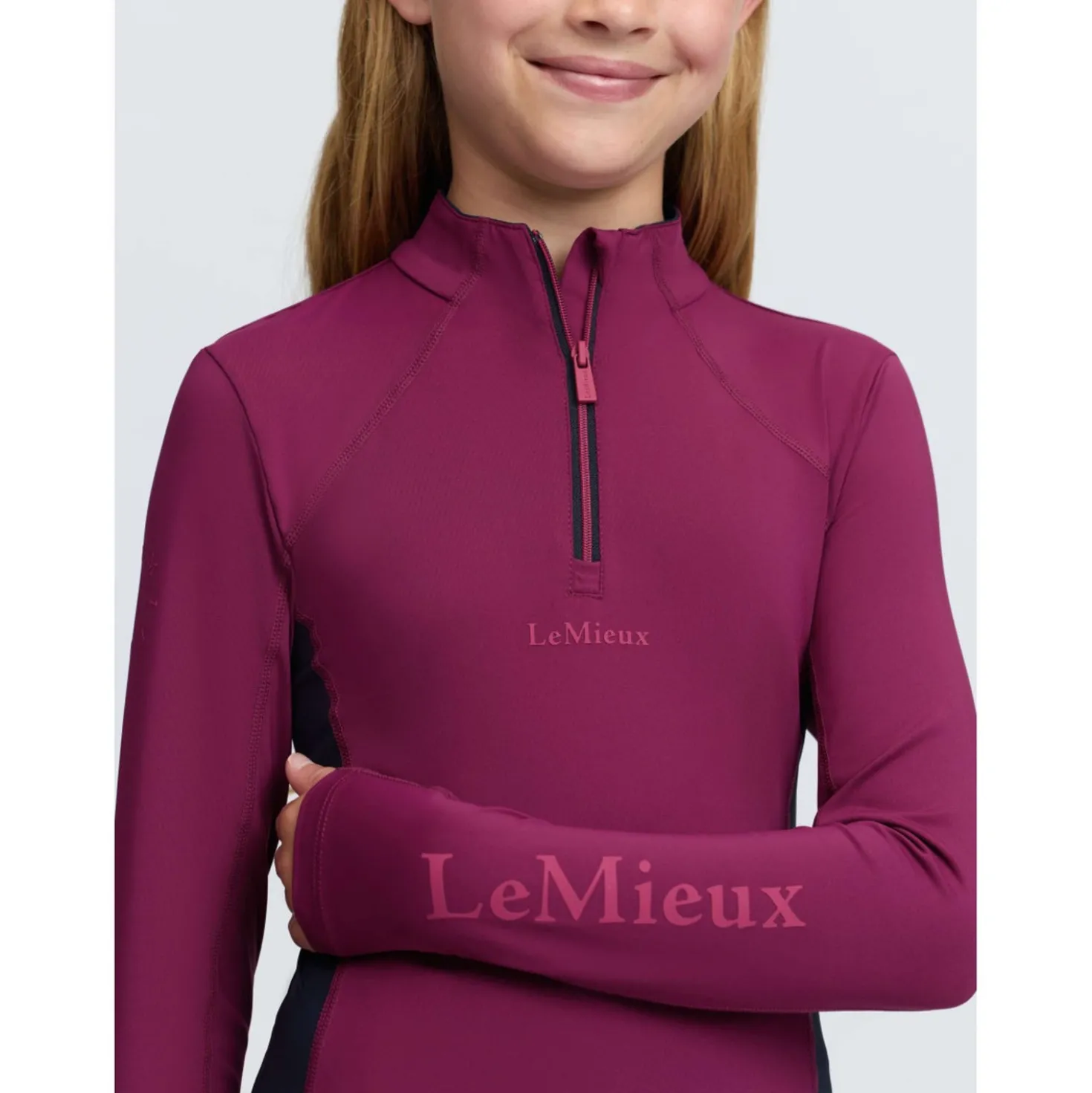 LeMieux Baselayer Classique Kids Blackberry