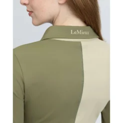 LeMieux Baselayer Harlequin Rugby Willow/Pear