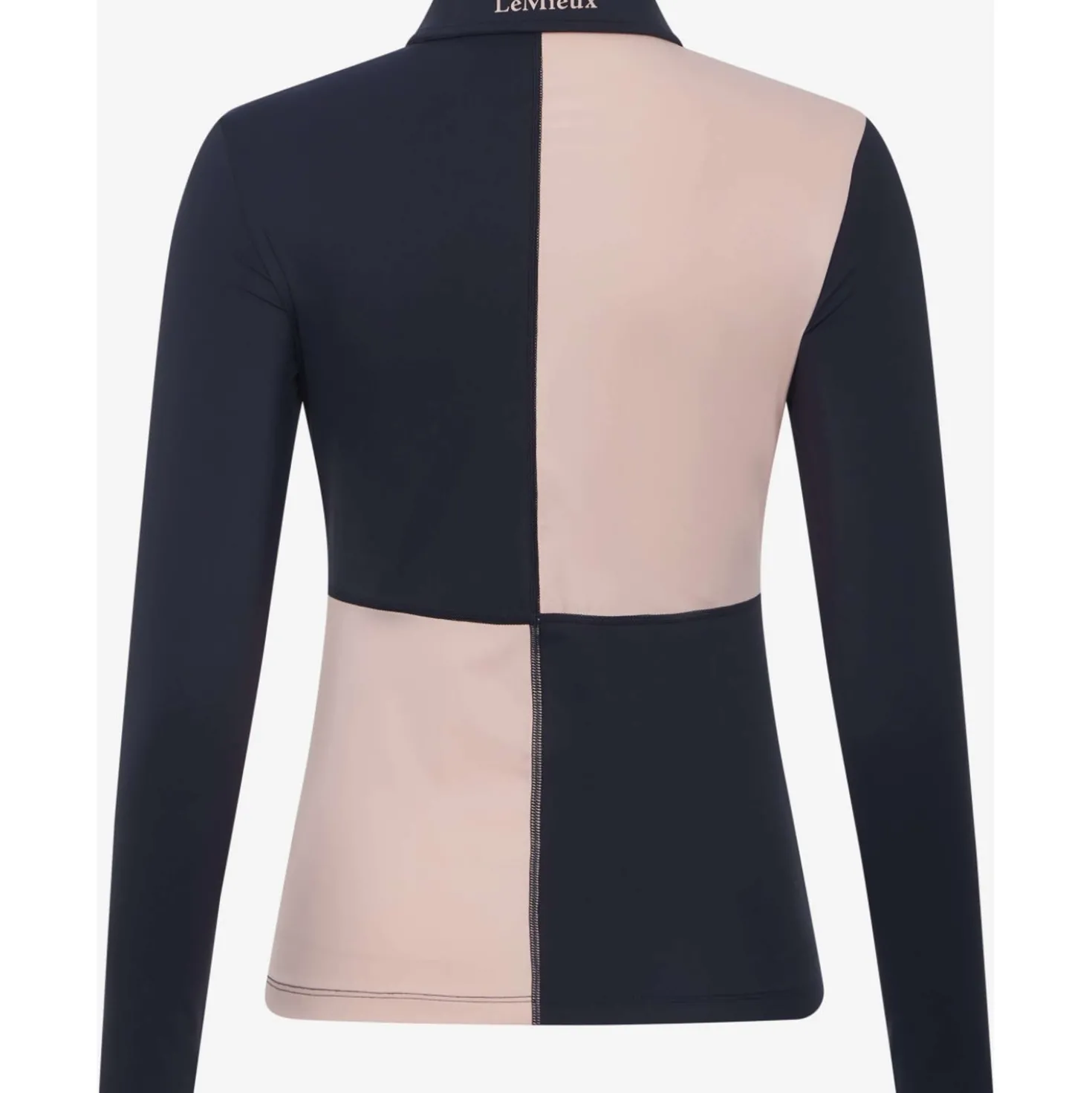 LeMieux Baselayer Harlequin Rugby Petal/Navy