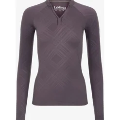 LeMieux Baselayer Heritage Check Lange Mouwen Cocoa