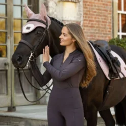 LeMieux Baselayer Heritage Check Lange Mouwen Cocoa