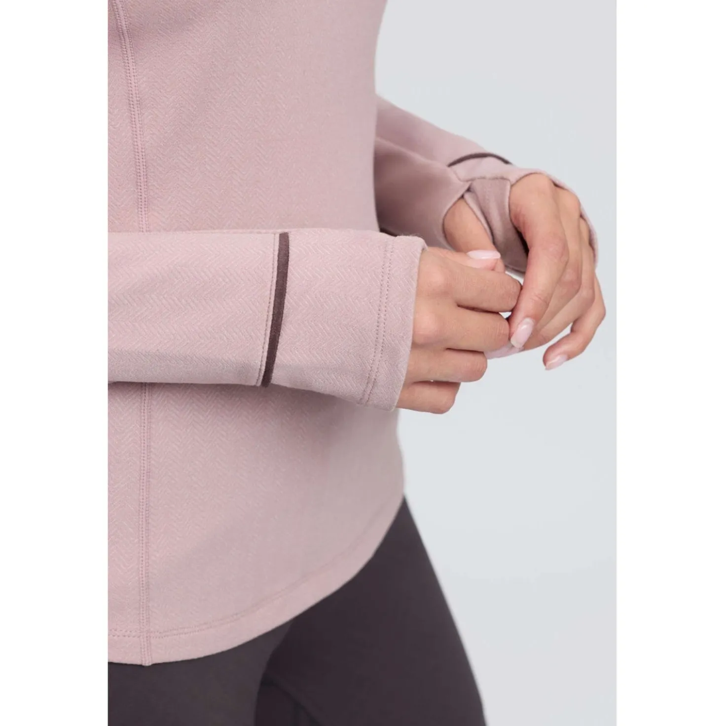 LeMieux Baselayer Heritage Herringbone Wild Rose