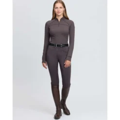 LeMieux Baselayer Heritage Herringbone Cocoa