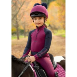 LeMieux Baselayer Kids Blackberry
