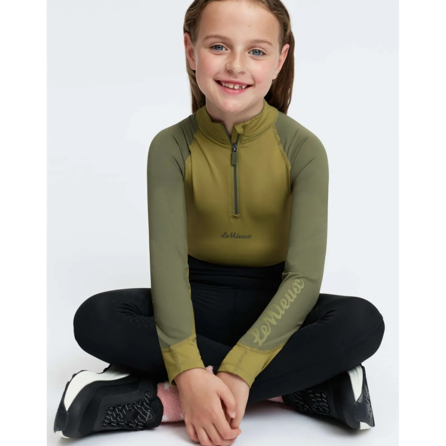 LeMieux Baselayer Kids Gooseberry/Willow
