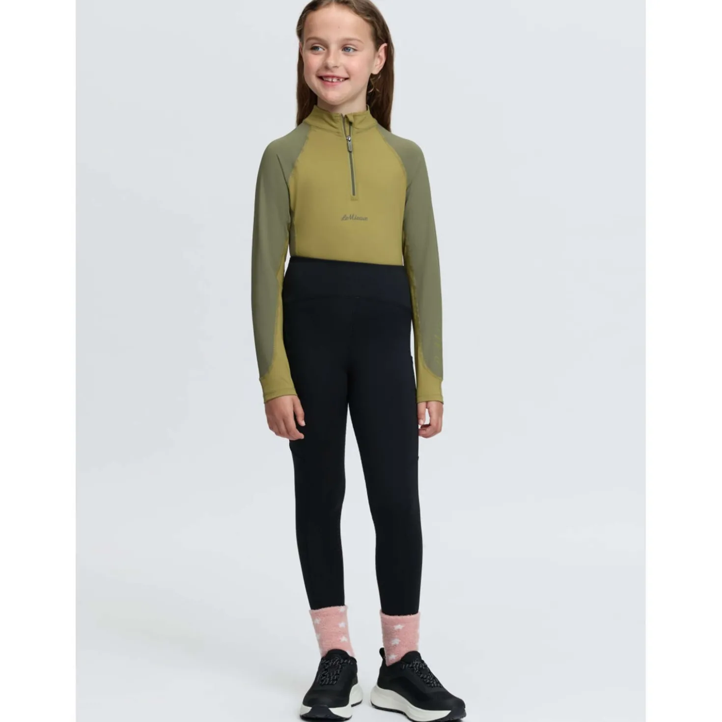 LeMieux Baselayer Kids Gooseberry/Willow