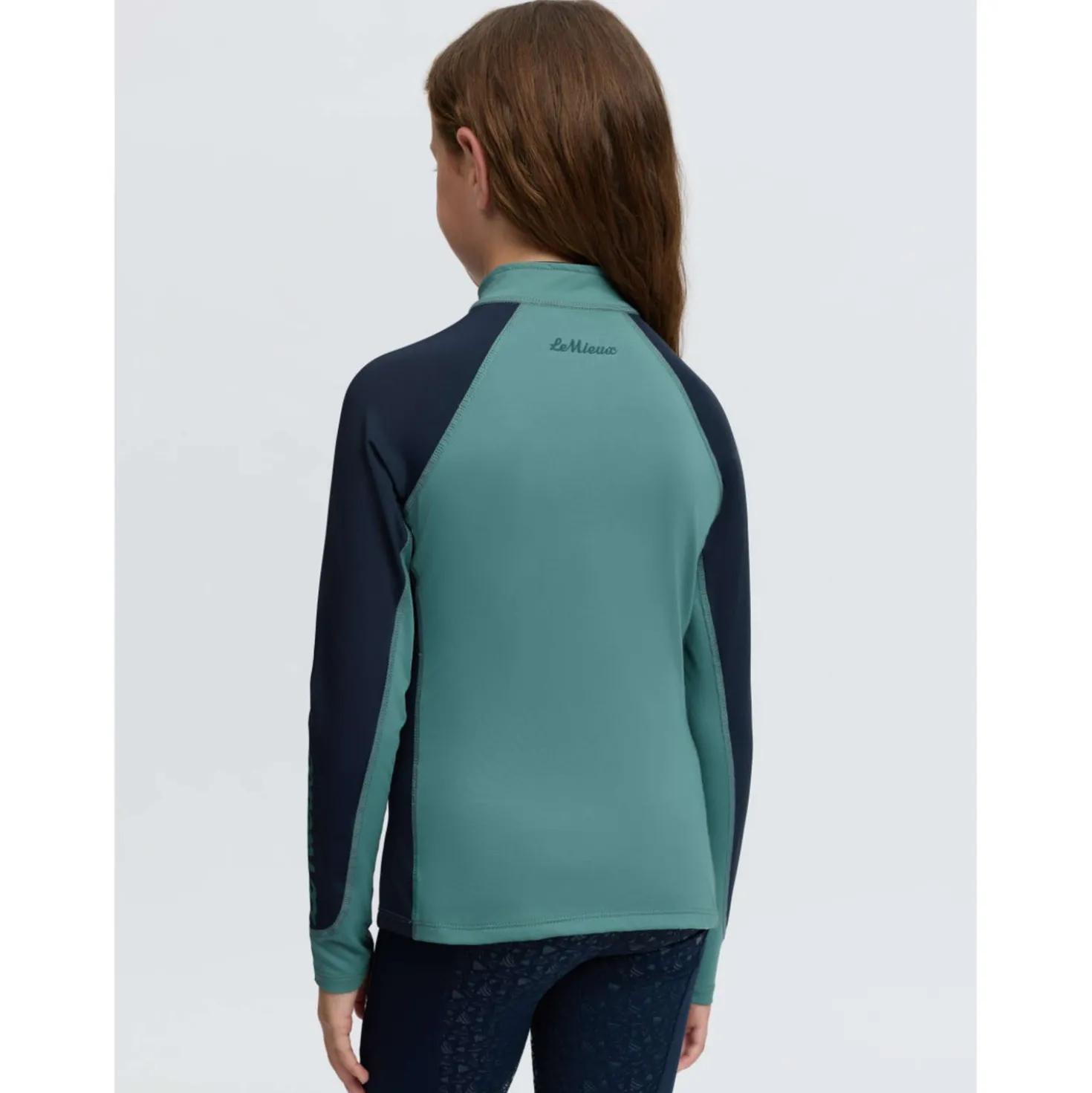 LeMieux Baselayer Kids Navy/Aloe