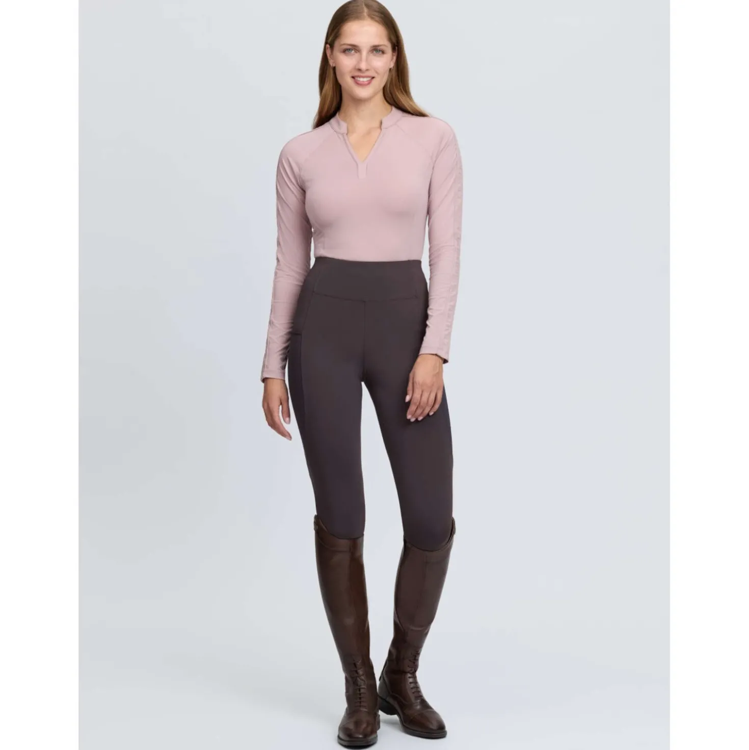 LeMieux Baselayer Lisa Lange Mouwen Wild Rose