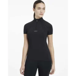 LeMieux Baselayer Mia Mesh Korte Mouwen Zwart