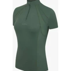 LeMieux Baselayer Mia Mesh Korte Mouwen Hunter Groen