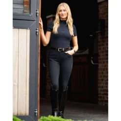 LeMieux Baselayer Mia Mesh Korte Mouwen Navy