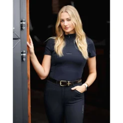 LeMieux Baselayer Mia Mesh Korte Mouwen Navy