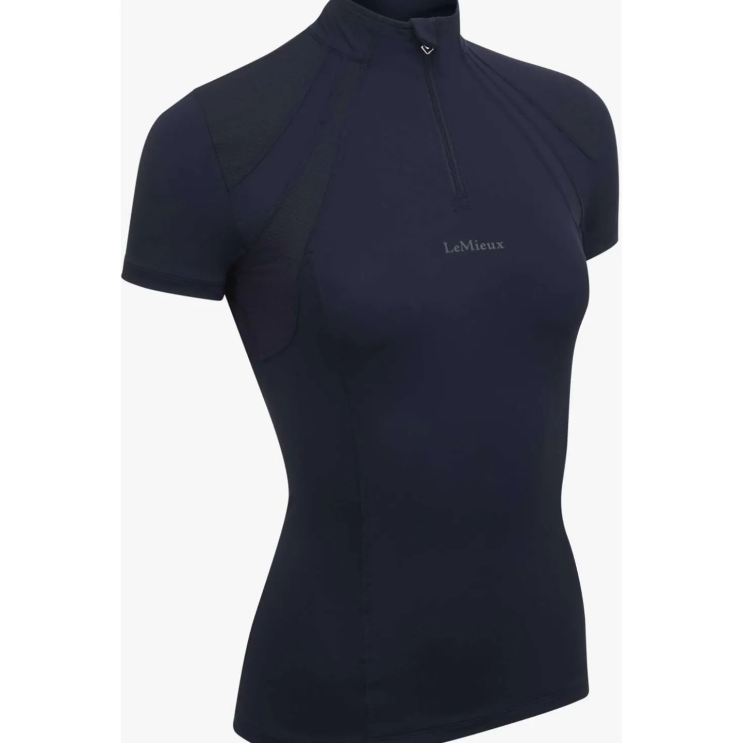 LeMieux Baselayer Mia Mesh Korte Mouwen Navy