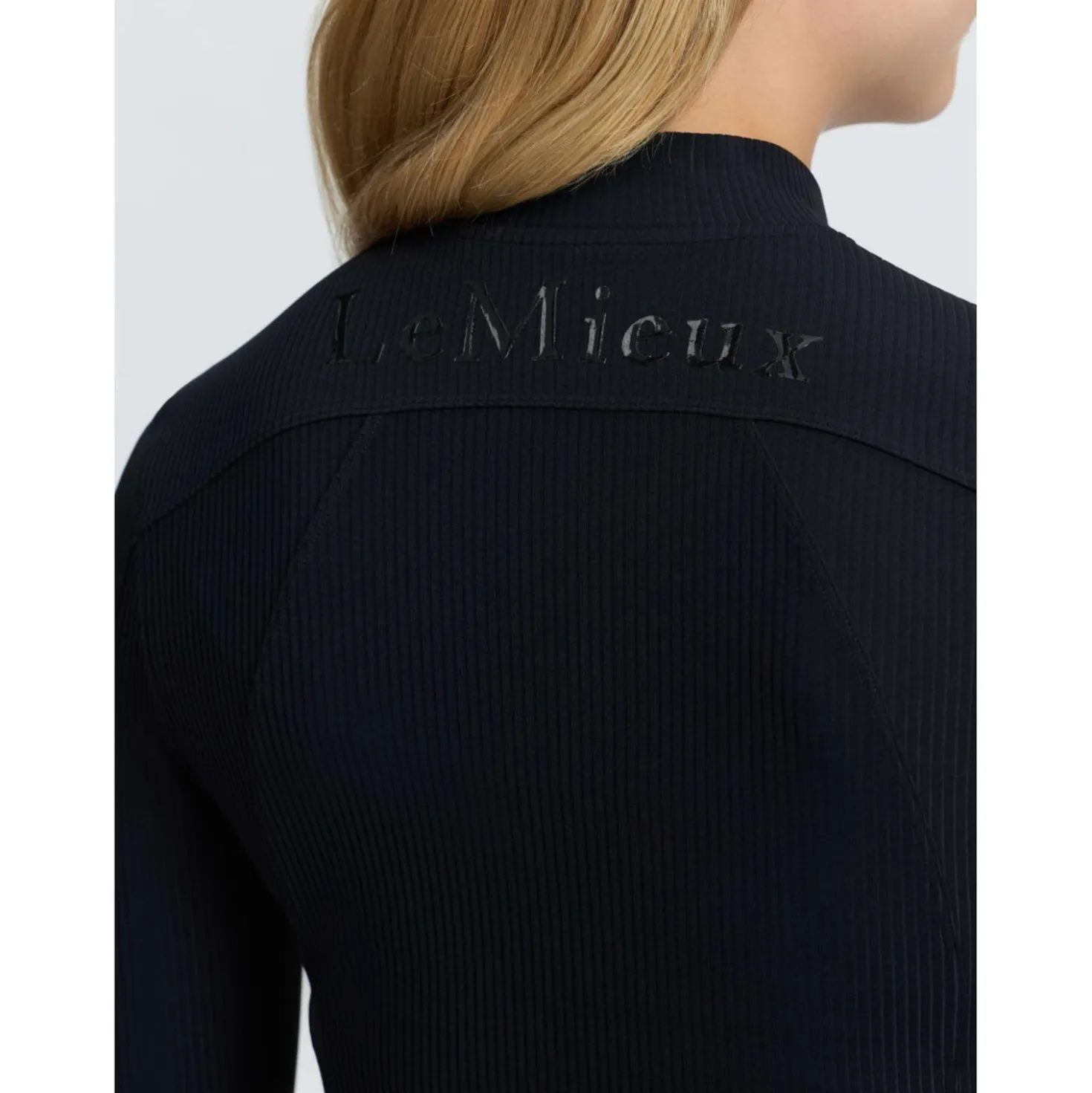 LeMieux Baselayer Raye Ribbed Kids Black