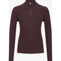 LeMieux Baselayer Raye Ribbed Kids Bramble