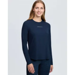 LeMieux Baselayer Sports Tee Lange Mouwen Navy