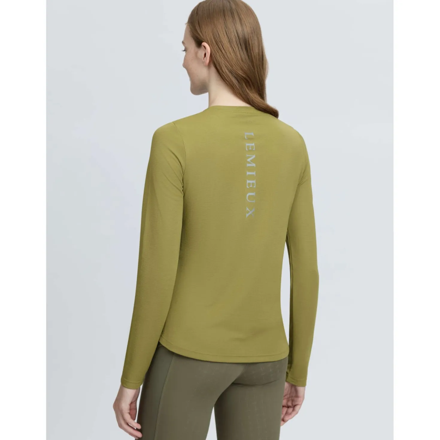 LeMieux Baselayer Sports Tee Lange Mouwen Gooseberry