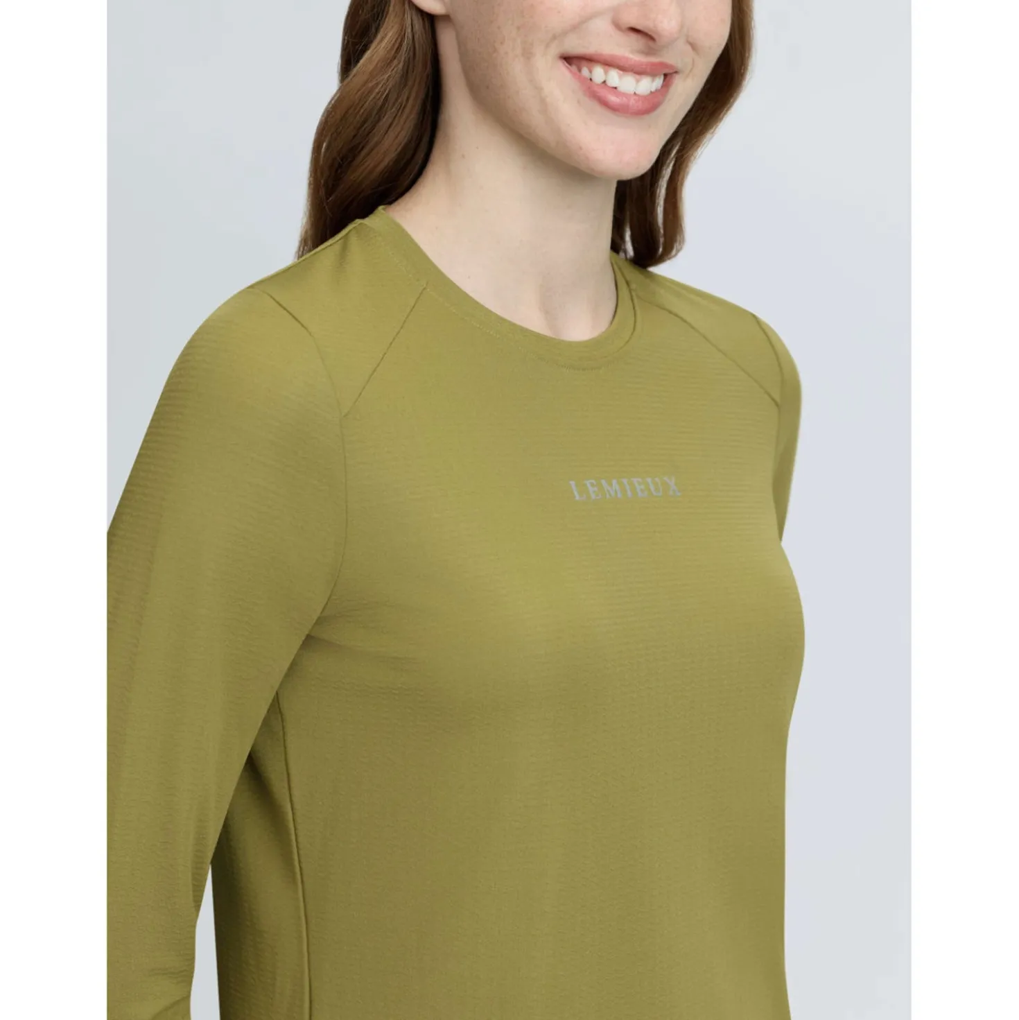 LeMieux Baselayer Sports Tee Lange Mouwen Gooseberry