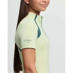 LeMieux Base Layer Young Rider Mia Mesh Macaron